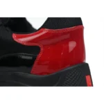 PK God Batch Prada Sneakers Black Red - 图片 4