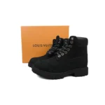 LOUIS VUITTON x Timberland 6-In Ankle Boot Black - 图片 3