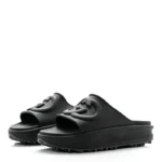 Gucci Sandal 'Interlocking G Black' - 图片 2