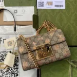 Padlock small berry shoulder bag - 图片 6