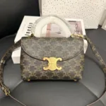 CELINE TEEN NINO BAG IN TRIOMPHE CANVAS - 图片 3