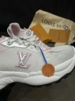 Flower Patterns Monogram Rubber Sole Casual Style Unisex - 图片 2