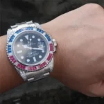 SUBMARINER SILVER BLUE / RED DIAMOND 40MM 116759 SAru-78209 - 图片 4