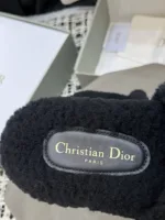 Dway shearling cotton slides - 图片 2