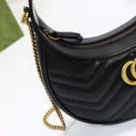 GG Marmont half-moon-shaped mini bag - 图片 2