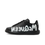PK God Batch Alexander McQueen Oversized Graffiti Black