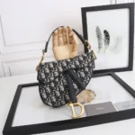 MINI SADDLE BAG WITH STRAP - 图片 4