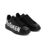 PK God Batch Alexander McQueen Oversized Graffiti Black - 图片 3