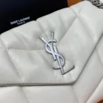 PUFFER SMALL CHAIN BAG IN QUILTED LAMBSKIN - 图片 6