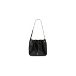 PARIS VII MEDIUM HOBO BAG IN CROCODILE-EMBOSSED PATENT LEATHER