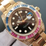 GMT MASTER 2 GOLDEN RAINBOW DIAMOND 40MM 116758 SAru-78208 - 图片 2