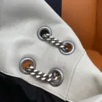 PUFFER SMALL CHAIN BAG IN QUILTED LAMBSKIN - 图片 2