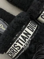 Dway shearling cotton slides - 图片 3